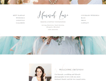 Tablet Screenshot of hannahlanephotography.com